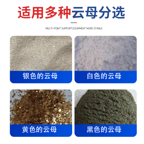 裸磁超强磁磁选机分选物料